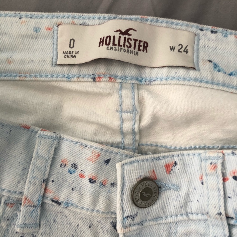 Cropped hollister jeans size 24/0